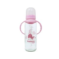 Pumucki - Mamadera De Vidrio Rosado 250Ml