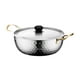 thumbnail image 3 of Olla De Cocina De Ramen Coreano, Utensilios De Cocina Para Fiestas En El Patio, Senderismo, Picnic, 22 Cm, Argent, 3 of 5