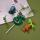 thumbnail image 4 of Vela Qj-solar Dinosaurio Verde para 5.º Cumpleaños, 4 of 7