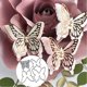 thumbnail image 1 of Troqueles metálicos de mariposa para scrapbooking, 4 piezas, 1 of 8