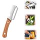 thumbnail image 1 of Pelador resistencia 2 pack 2 en 1 acero mango madera abridor botellas, 1 of 8