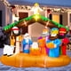 thumbnail image 1 of Belén hinchable navideño de 2,1 m para decoración exterior VISFLAIR, 1 of 3
