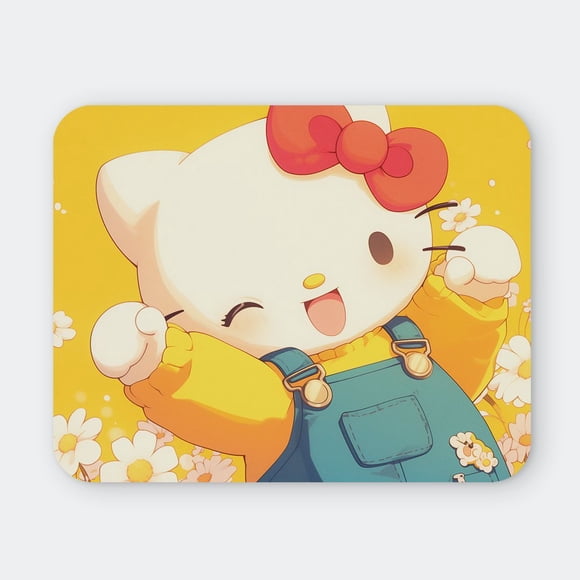 Mousepad 20x24 Cm - Diseño Hello Kitty Sunny Garden