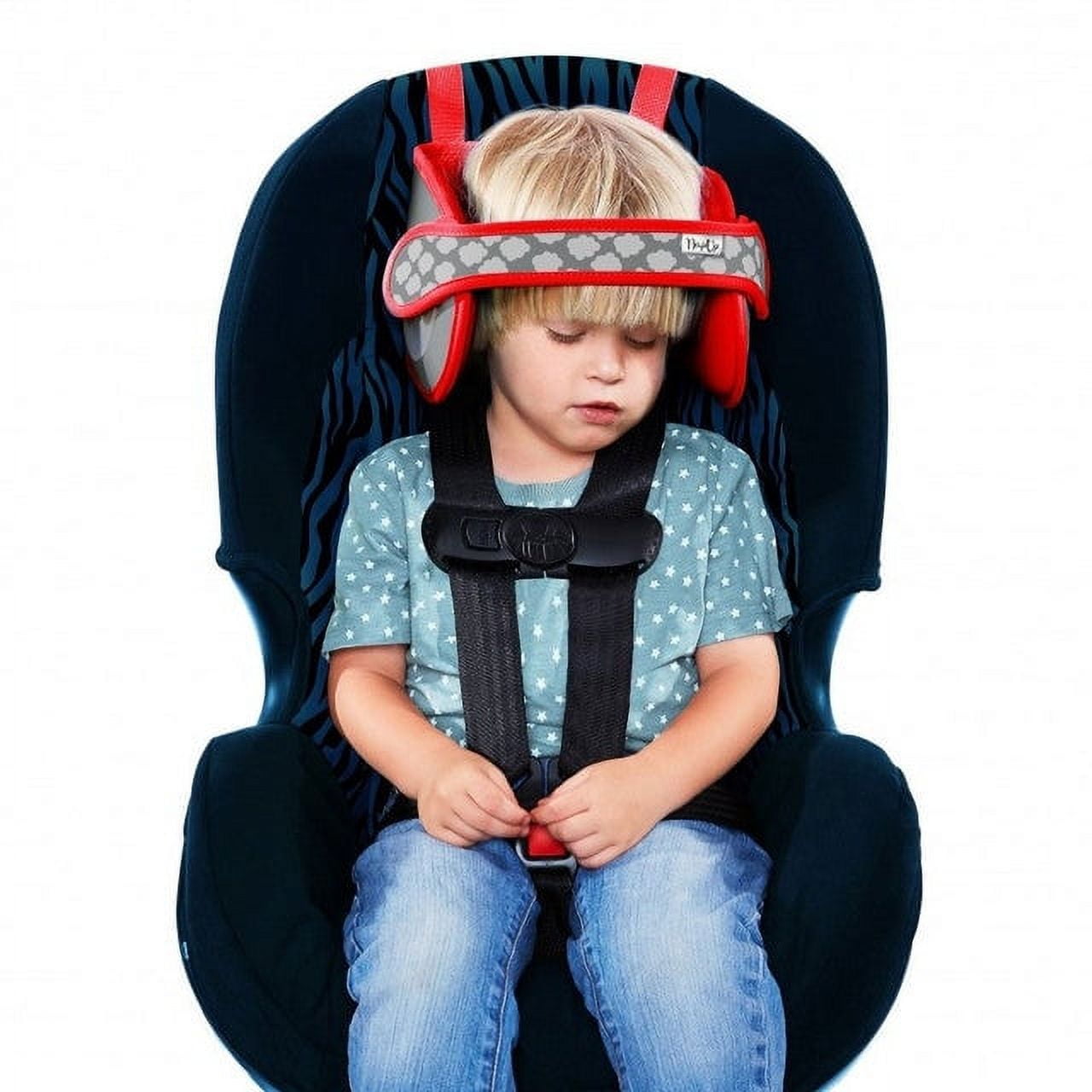 Napup - Sujeta Cabeza Para Silla De Auto Color Rojo