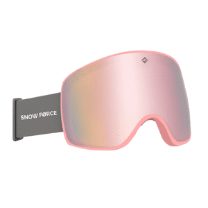 Snow Force - Antiparras Magnéticas Ski & Snowboard North Pole / Rosa - Rosa - Gris