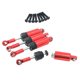 thumbnail image 2 of Amortiguador De Choque De Metal RC Con Resortes Para HS 1/18 RC Car Rojo, 2 of 5