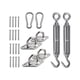 thumbnail image 3 of Colgadores de montaje en tejado de material acero inoxidable Ganchos de suspensión Patio exterior Porche Columpio Hardware Hamaca Silla Kit colgante para pared , 6MM 6 mm, 3 of 5