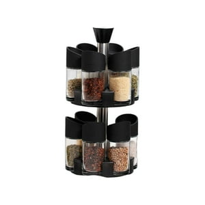 Importclick - Set 12 En 1 Especieros Giratorios 2 Niveles 360º