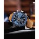 thumbnail image 2 of Reloj Cronógrafo Casotime 45MM Correa Cuero 30M Resistente Agua, 2 of 3