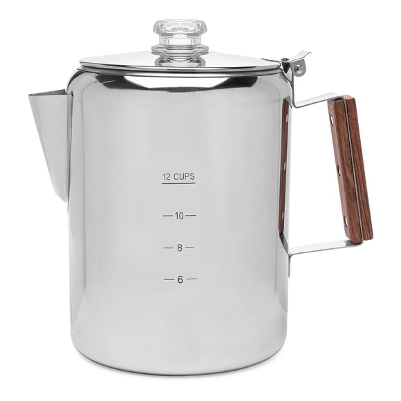Cafetera Percolator Bozeman 9 Tazas Acero Inoxidable