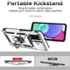thumbnail image 5 of Estuche GANGXUN para Samsung Galaxy A02S, soporte giratorio 360°, estilo mecánico y magnético, 5 of 5