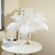 thumbnail image 3 of Plumas de avestruz Larryhot blancas 41‑46 cm, 10 piezas, 3 of 7
