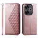 thumbnail image 4 of Funda Flip FOXDOCK para Xiaomi POCO F6 5G , Estilo Billetera con Diseño Rombo, Correa de Mano y Soporte, Uso Diario, 4 of 6