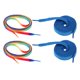 thumbnail image 2 of 2 Pares De Cordones Para Patines En Línea, Cordones Para Zapatos, 180cm, Azul, 2 of 5