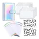 thumbnail image 5 of Carpeta De Cuaderno Con Pegatinas De Letras Para Recibos De Dinero Budgeting Silver, 5 of 5