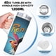thumbnail image 5 of El Show de Ren y Stimpy Vaso aislado de acero inoxidable con asa, diseño temático, regalo para familia, amigos y fans; incluye pajita y encaja en el portavasos estándar, 40 oz, 5 of 6