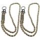 thumbnail image 1 of 2 cordones de paracord resistentes para insignias de identificación, cordón trenzado militar táctico con bandera de EE. UU., 1 of 5