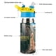thumbnail image 3 of El Increíble Viaje Botella de Agua con Tapa Pop Top de Un Toque, Acero Inoxidable, a Prueba de Fugas, para Deportes, Botella Infantil azul 12 oz, 3 of 6