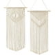 thumbnail image 1 of tapices de macramé para colgar en la pared, pequeños y tejidos, ideales para decoración bohemia, apartamentos, guarderías y fiestas., 1 of 5