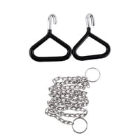 Magideal - Cadena Ob Y Manijas Pinzas Para Cabras 2 Manijas Amplia Aplicación Fácil De Usar Kit De Captura De Piernas Resistente A La Oxidación Para Ganaderos De