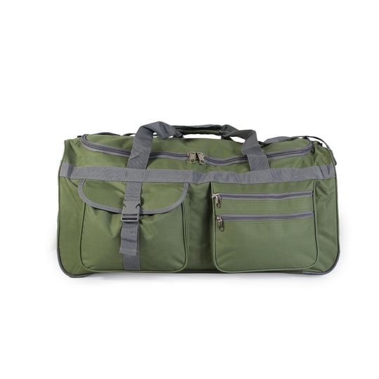 Bolso de Viaje Extra Grande 100L Reforzado con Correa Ajustable y Bolsillos