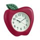 thumbnail image 1 of Reloj de pared Westclox 25 cm 3D Manzana Modelo #38038A, 1 of 4