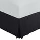 thumbnail image 1 of Faldon Cama King Negro Liso Elasticados Premium Aura Zeus, 1 of 8