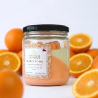 Vela Aromática Barcelona Fragancia Naranja Decorativa Zen Aromas