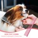 thumbnail image 5 of Peine para Perros y Gatos Uxcell, Peines para Mascotas con Dientes de Acero Inoxidable y Puntas Redondeadas para Nudos, Enredos, Pelo Largo y Rizado, Mascota Revestido de Rosa 6.5 PULGADAS, 5 of 7