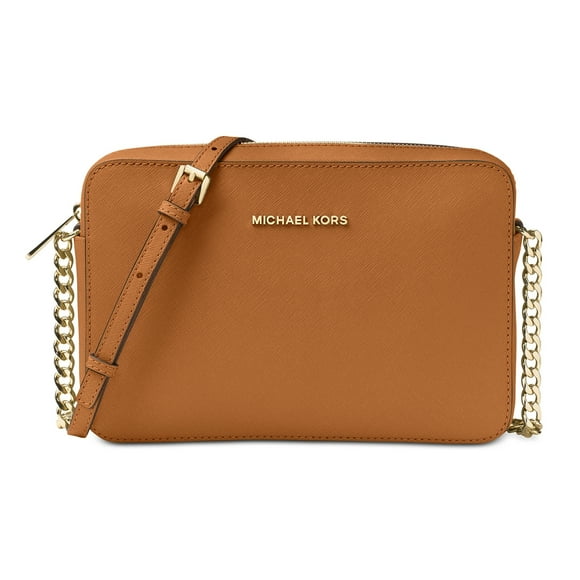 Cartera Michael Kors Jet Set Crossbody Grande de Piel Saffiano - Bellota