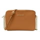 thumbnail image 1 of Cartera Michael Kors Jet Set Crossbody Grande de Piel Saffiano - Bellota, 1 of 3