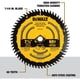 thumbnail image 2 of Disco Sierra Circular DEWALT 7 1/4 Pulg 60 Dientes Madera, 2 of 3