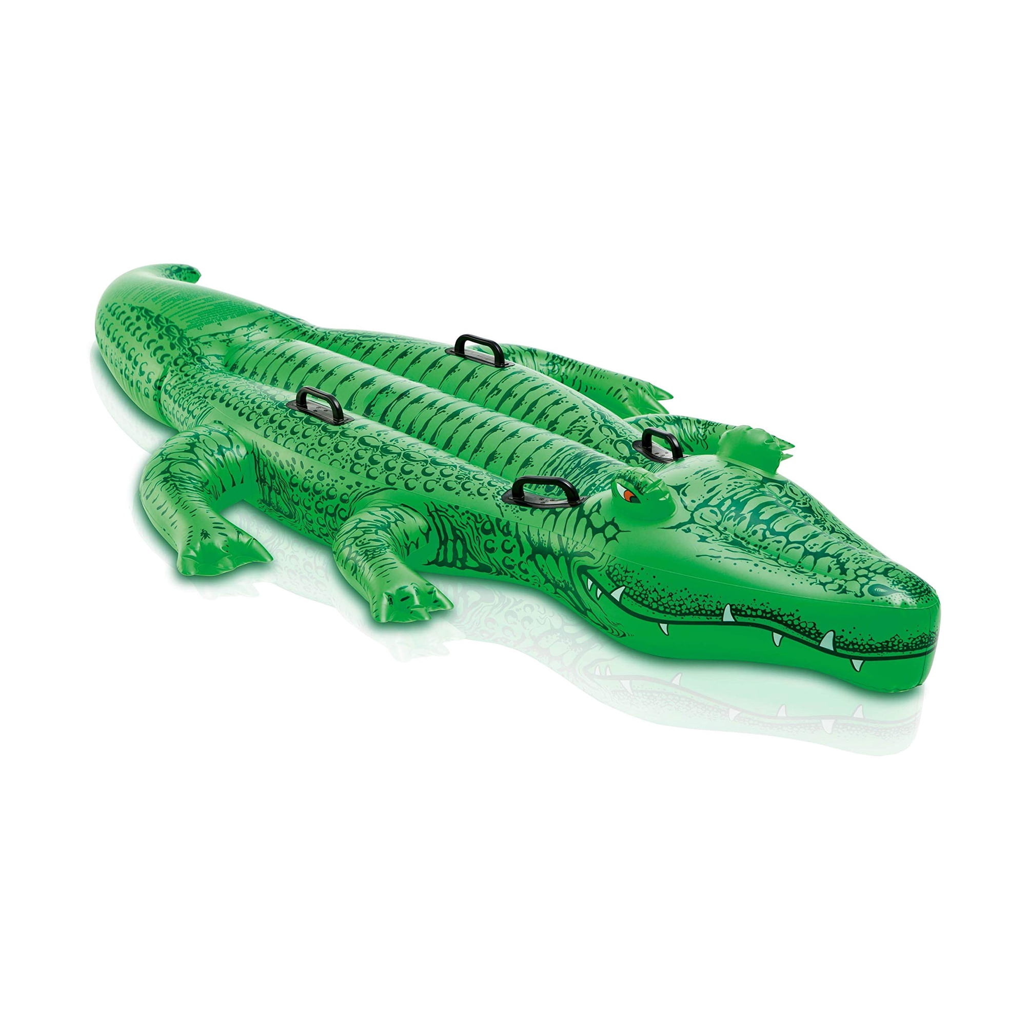 Flotador Inflable Para Piscina Intex Giant Gator Para Niños De 80 X 45 Cm