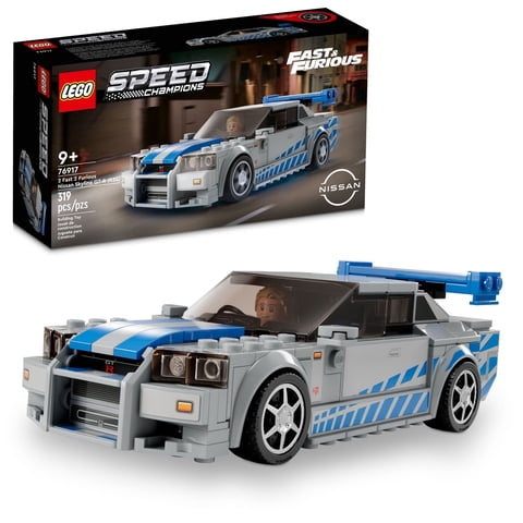 Kit De Construcción Lego Speed Champions 2 Fast 2 Furious Nissan Skyline Gt-R (R34)