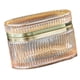 thumbnail image 3 of Caja De Joyería De Cristal En Relieve, Caja De Joyería Decorativa Para Brazaletes, Pulseras Con Dijes, ámbar, 3 of 5