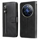 thumbnail image 4 of Funda con Cremallera para Realme 12 Pro Plus , Carcasa Cartera de Cuero PU con Soporte y Tarjetero, 4 of 6