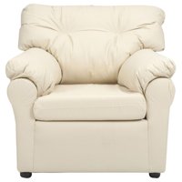 Muebles América - Sofa América 1 Cuerpo Cuero Sintético Beige