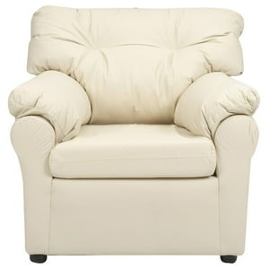 Muebles América - Sofa América 1 Cuerpo Cuero Sintético Beige