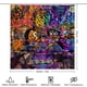 thumbnail image 2 of La película de los Casagrande-theme 4-Piece Shower Curtain Set with Rugs, Waterproof Bathroom Decor Set Includes Bath Mat, U-Shaped Rug, Toilet Lid Cover and Curtain with Hooks, 2 of 6