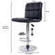 thumbnail image 2 of Piso Bar Deluxe taburete altura ajustable Pack x2, 2 of 9