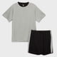 thumbnail image 1 of Pijama Corto Hombre Bicolor Gris, 1 of 6
