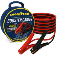 Jumper Cables Goodyear Heavy Duty, Calibre 4, 5 M, Con Funda De Transporte