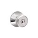 thumbnail image 1 of Cerradura de entrada con llave SCHLAGE F51A BWE 625 Bowery Knob cromada, 1 of 2
