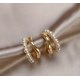 thumbnail image 1 of Aros con forma de c perlas, 1 of 3