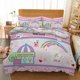 thumbnail image 1 of Ice Cream Shop Duvet Quilt Covers Pillow Case Bedding Sets3-Piece Bedding Set (1 Duvet Cover + 2 Pillow Shams), 1 of 3