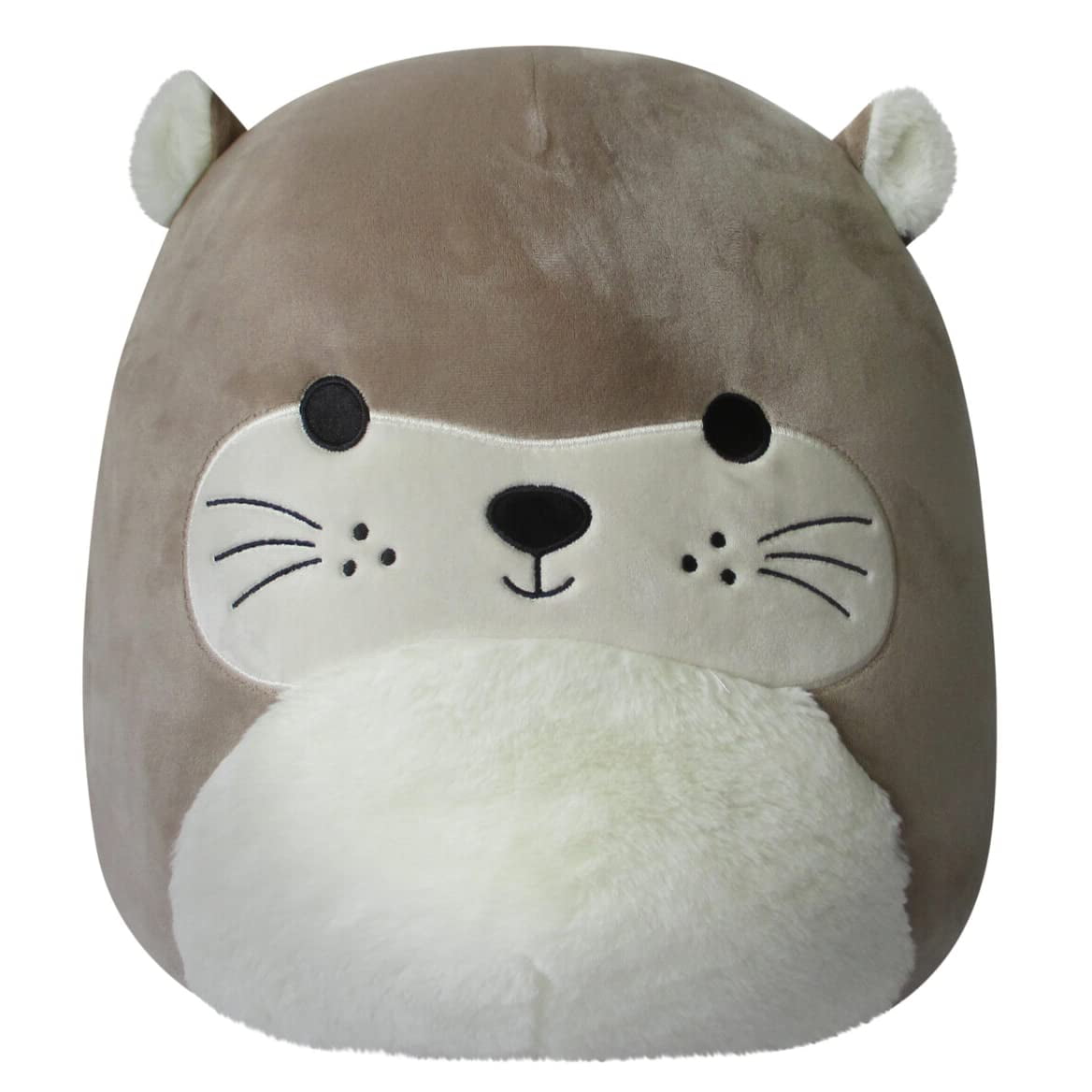 Peluche Squishmallows Otter Rie 35 Cm, Color Marrón Claro