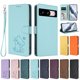 thumbnail image 3 of Funda Volteable tipo Billetera con Correa para Google Pixel 8, Verde Claro, 3 of 6