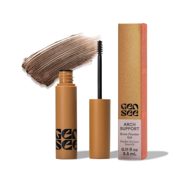 Gel de Cejas Gen See Marrón Medio 3,5 ml Tinte y Fijación