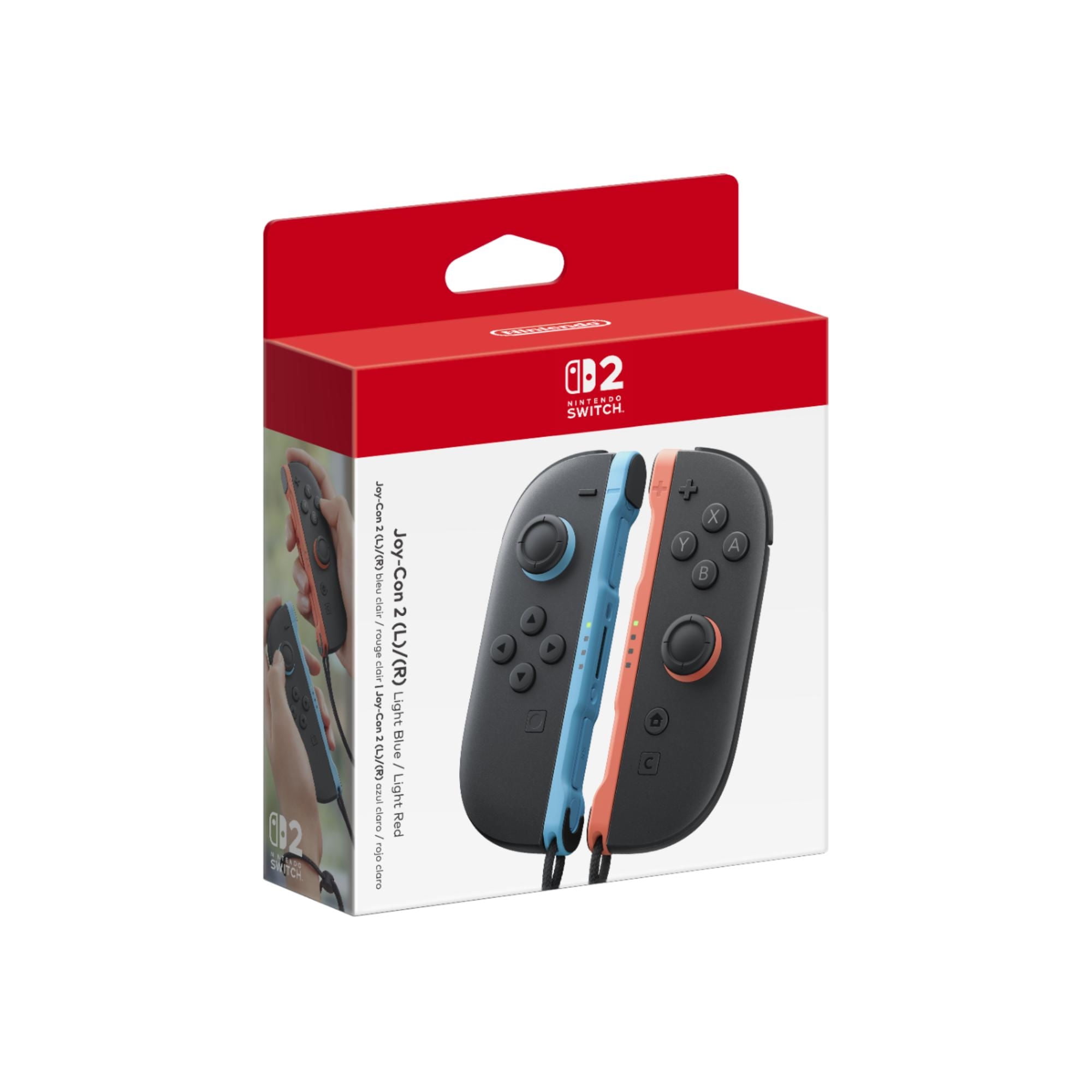 Joystick Red Blue Light Nintendo Switch2