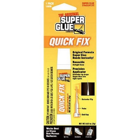 Superpegamento Super Glue Corp/Pacer TECH 15030 Quick Fix, 2 g